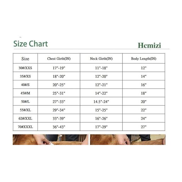 Dog Rain Snow Vest HCMIZI Green And Black M/L - Picture 5 of 6